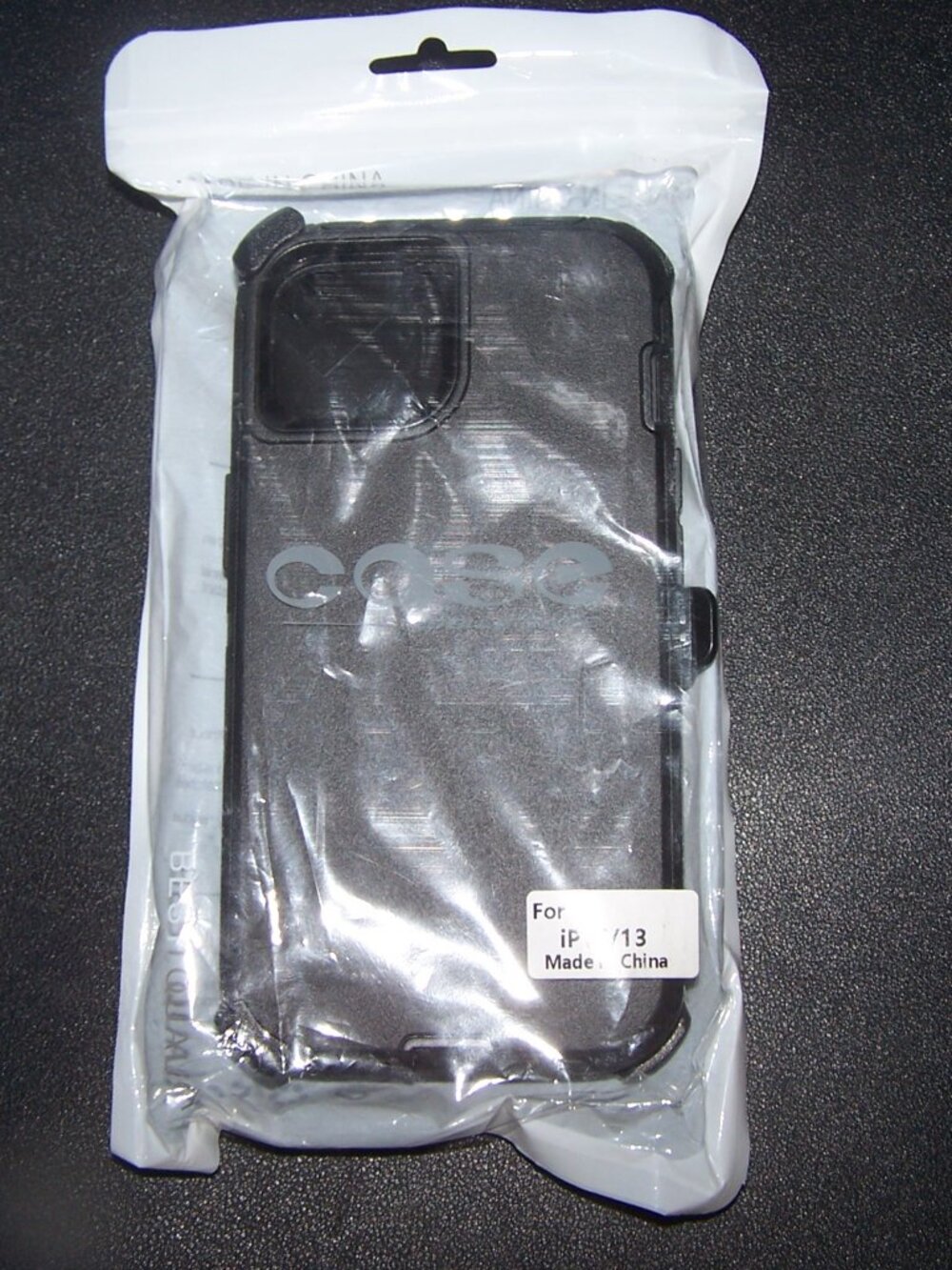 Best Quality iPhone 14 & iPhone 13 Defender Style Case - Black NIP